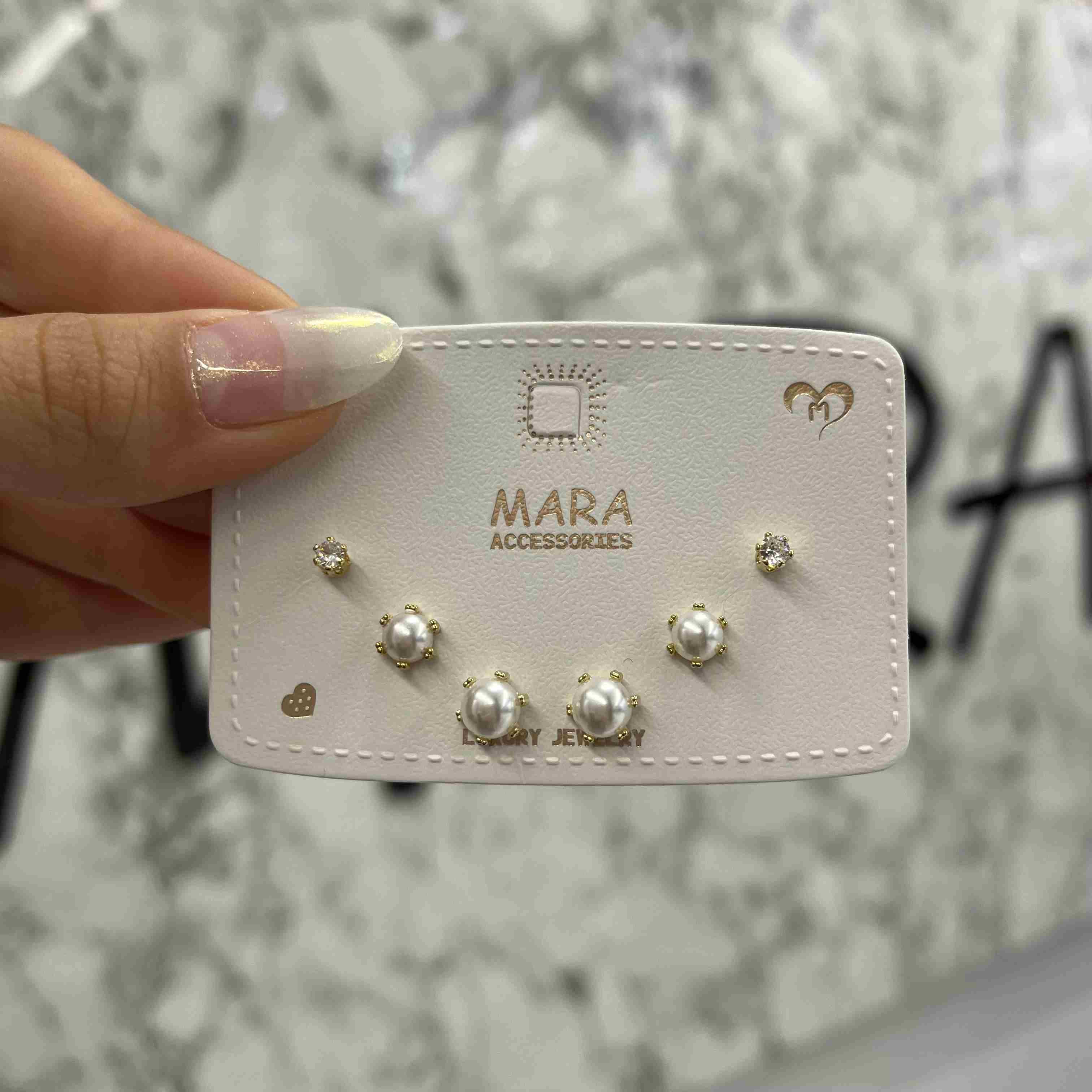 YAZLIK ÇITIR ZİRKON KOMBİN KÜPE 