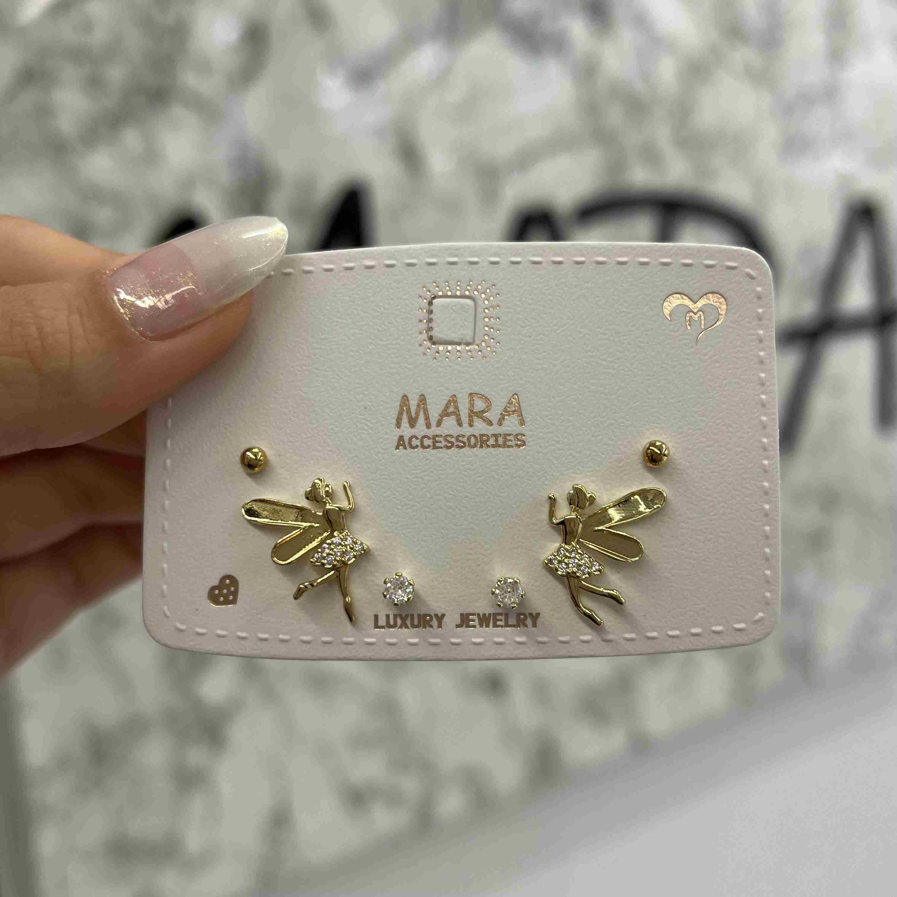 YAZLIK ÇITIR ZİRKON KOMBİN KÜPE 