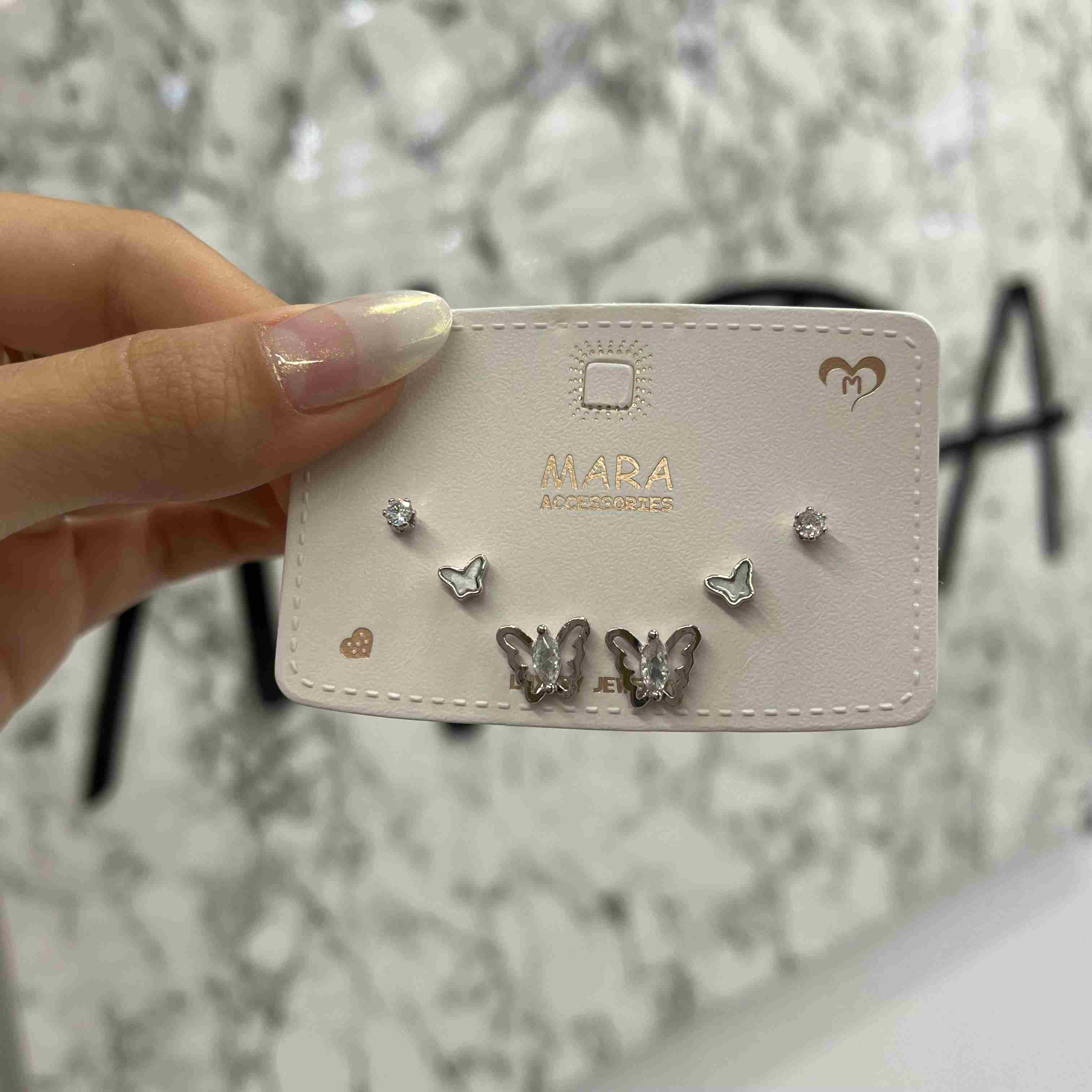 YAZLIK ÇITIR ZİRKON KOMBİN KÜPE 