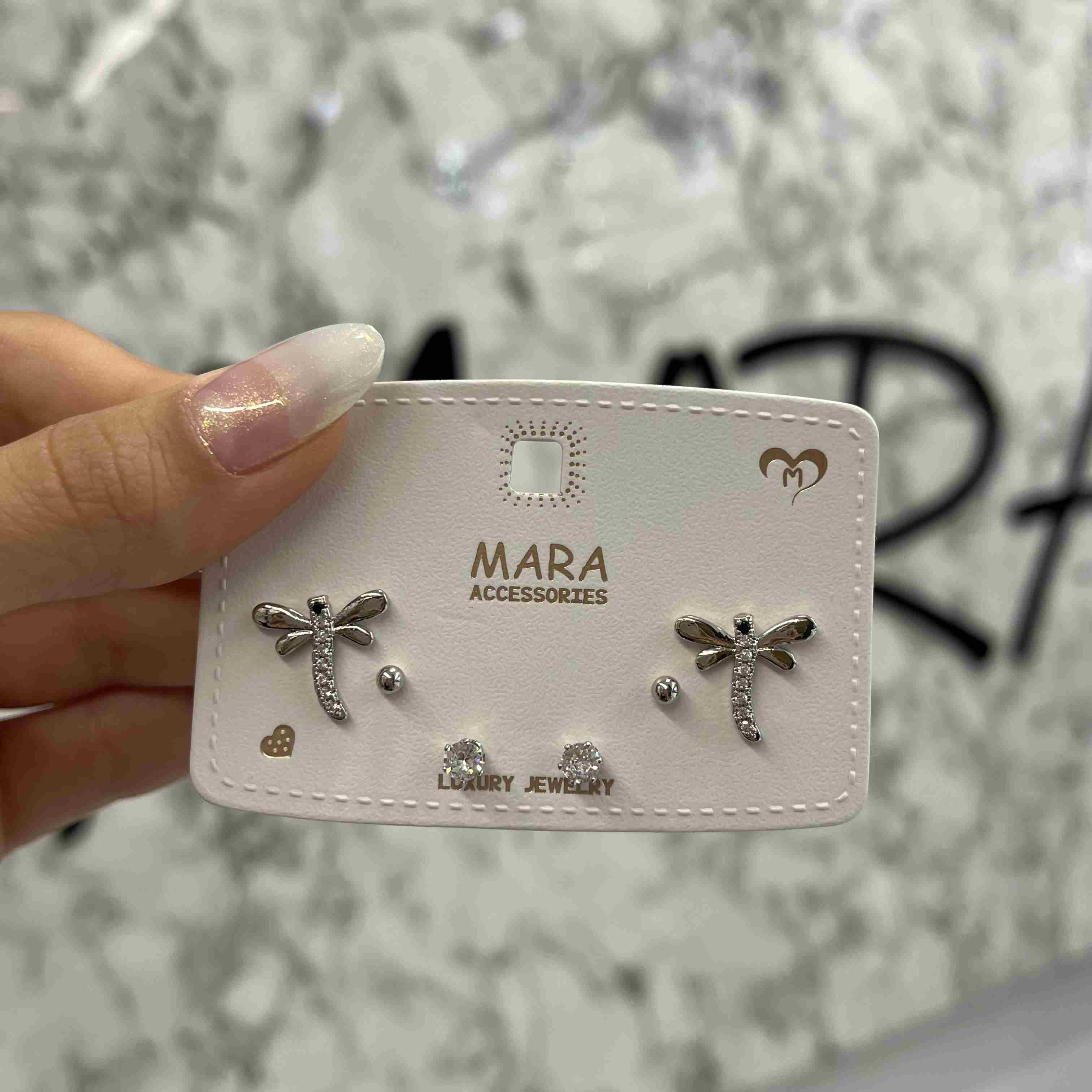 YAZLIK ÇITIR ZİRKON KOMBİN KÜPE 