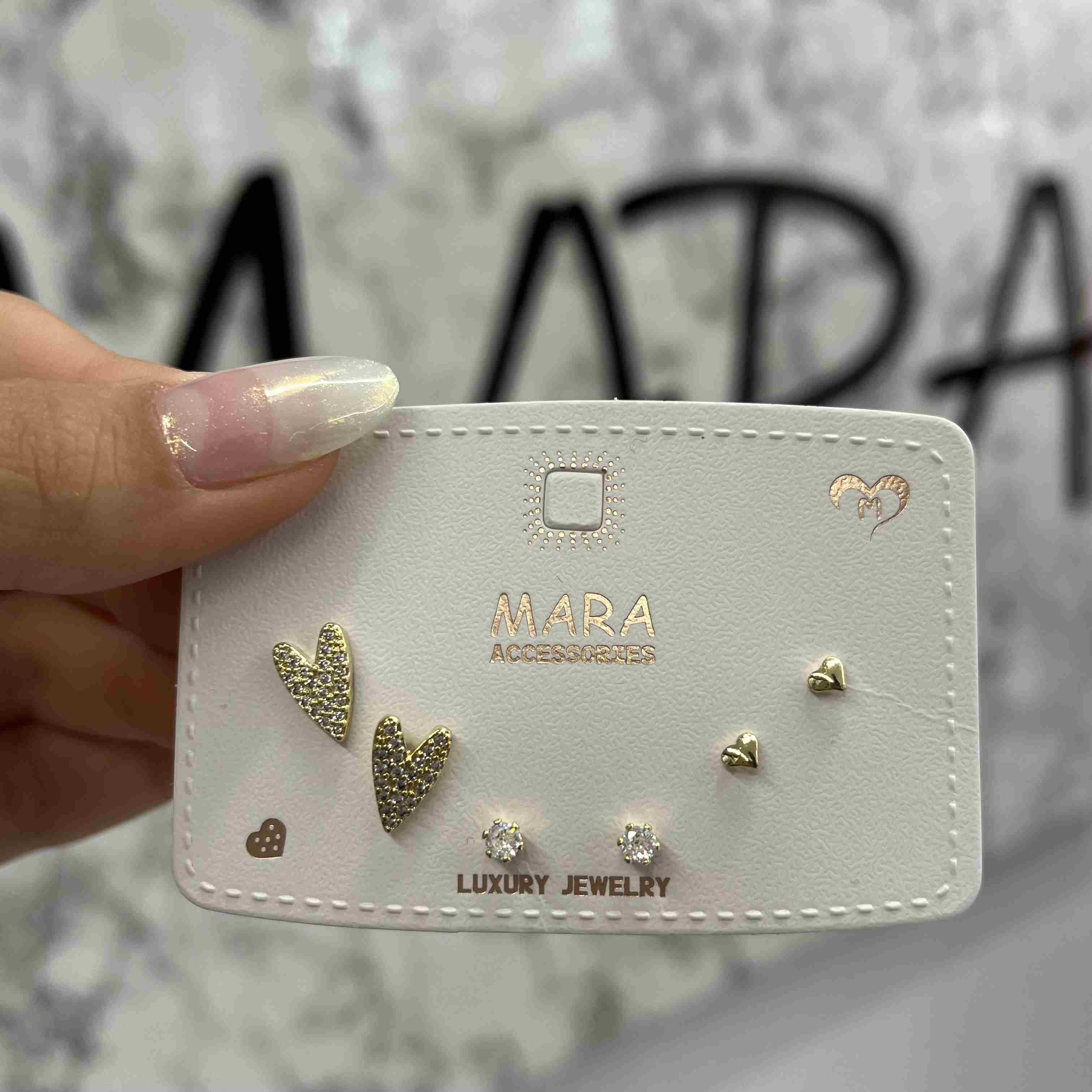 YAZLIK ÇITIR ZİRKON KOMBİN KÜPE 